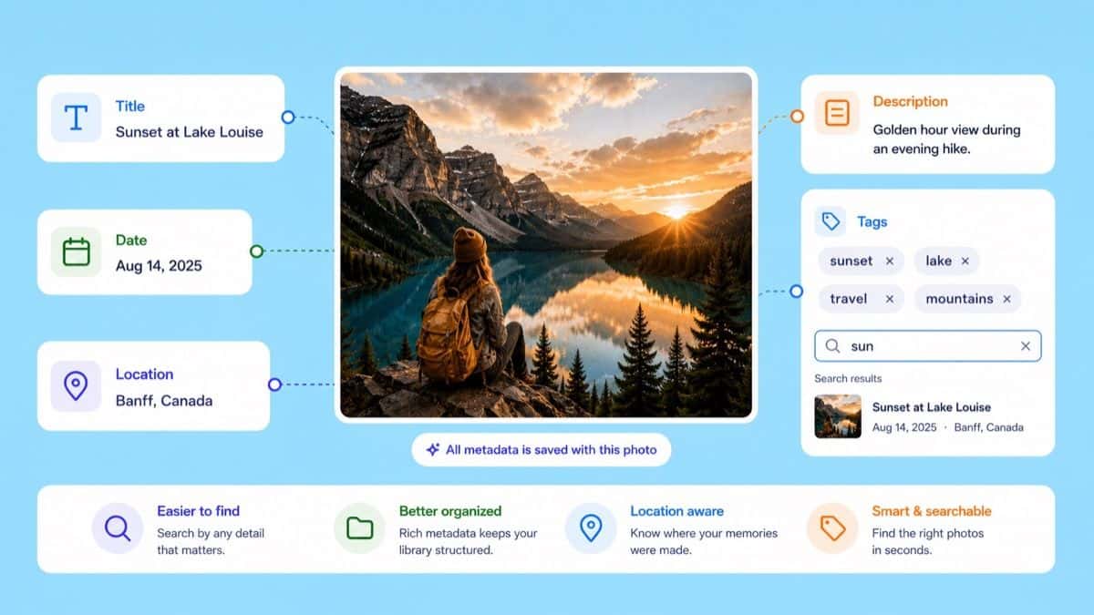 Enhanced Photo Metadata